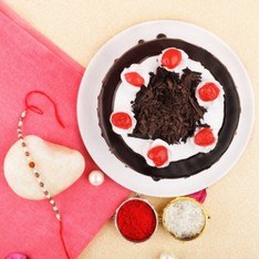 Black Forest Cake 1 Rakhi Roli Chawal